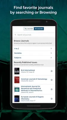 Wiley Online Library android App screenshot 23